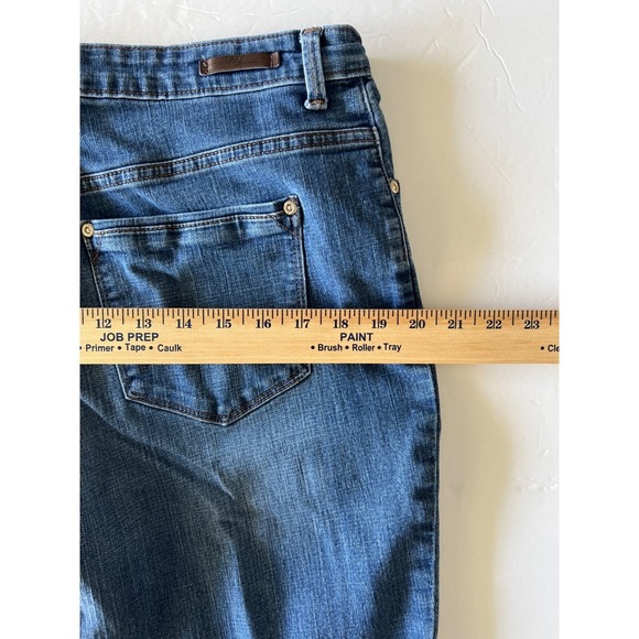 Lee 1889 Womens Jeans Size 12 Short Relaxed Fit Stretch Mom Denim Medium Wash - Picture 10 of 10